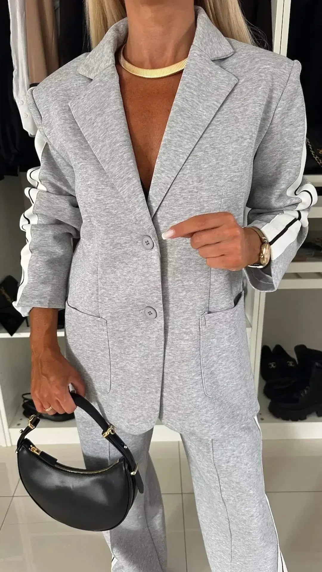 Conjunto Milena - Máximo Conforto e Estilo (Blazer + Calça)