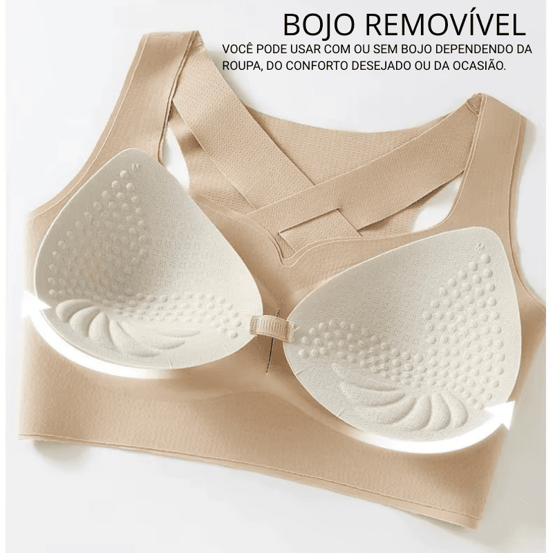 Sutiã VieBele Modelador Postural –  Sustenta com Conforto [COMPRE 1 & LEVE 2]