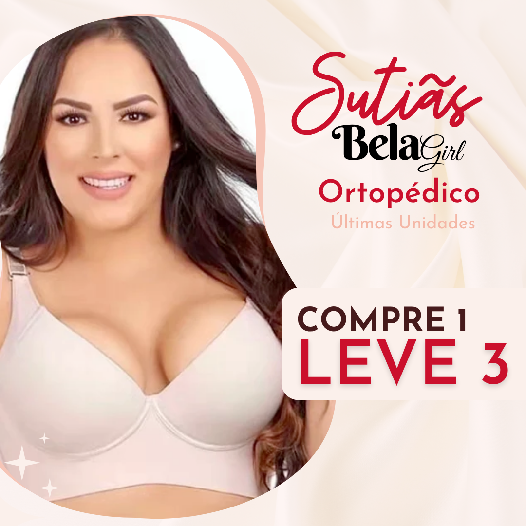 Sutiãs Ortopédico VieBele com Efeito Modelador - Conforto e Firmeza